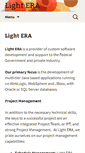 Mobile Screenshot of lighteracorp.com